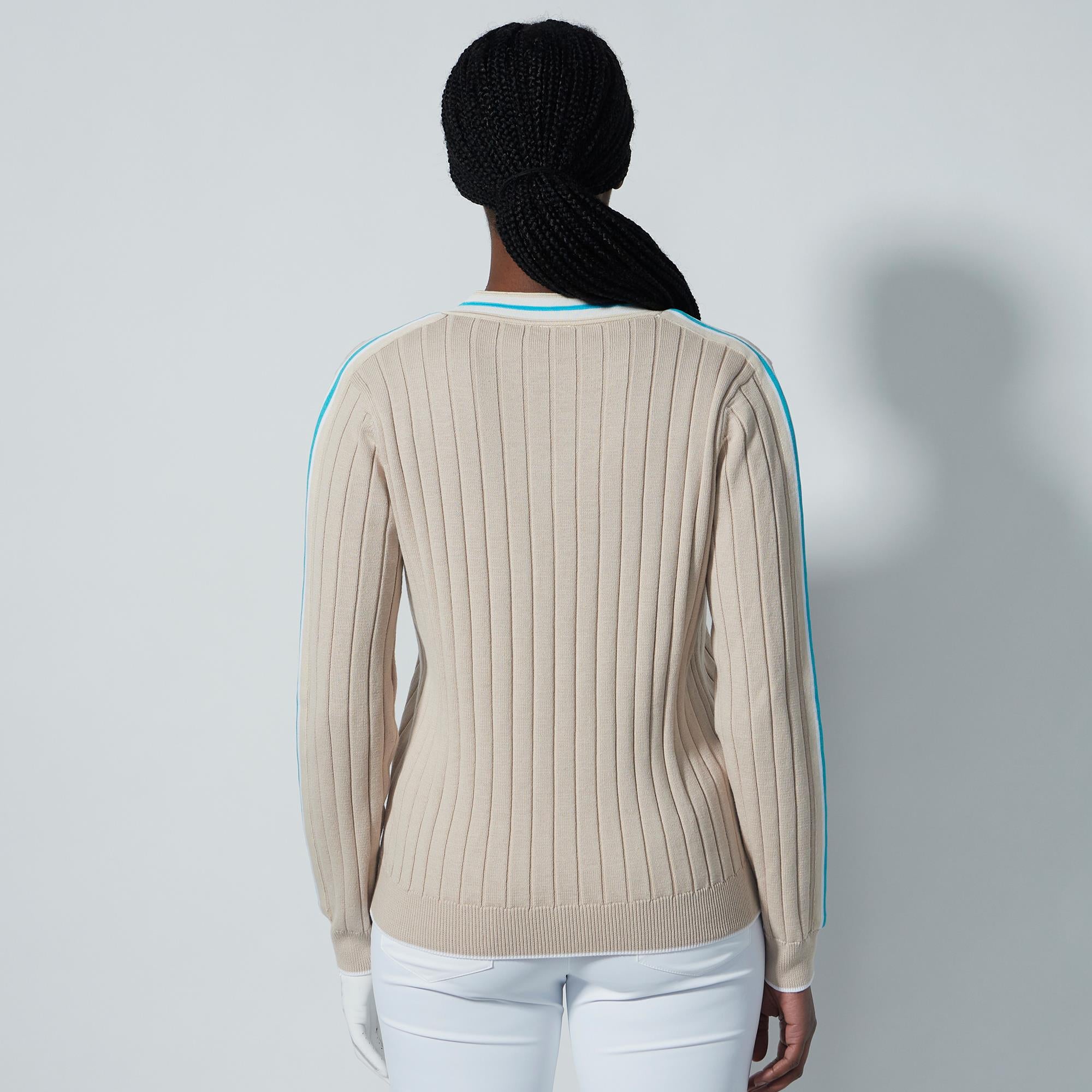 Daily Sports Mairi Knitted Ladies Golf Sweater Raw